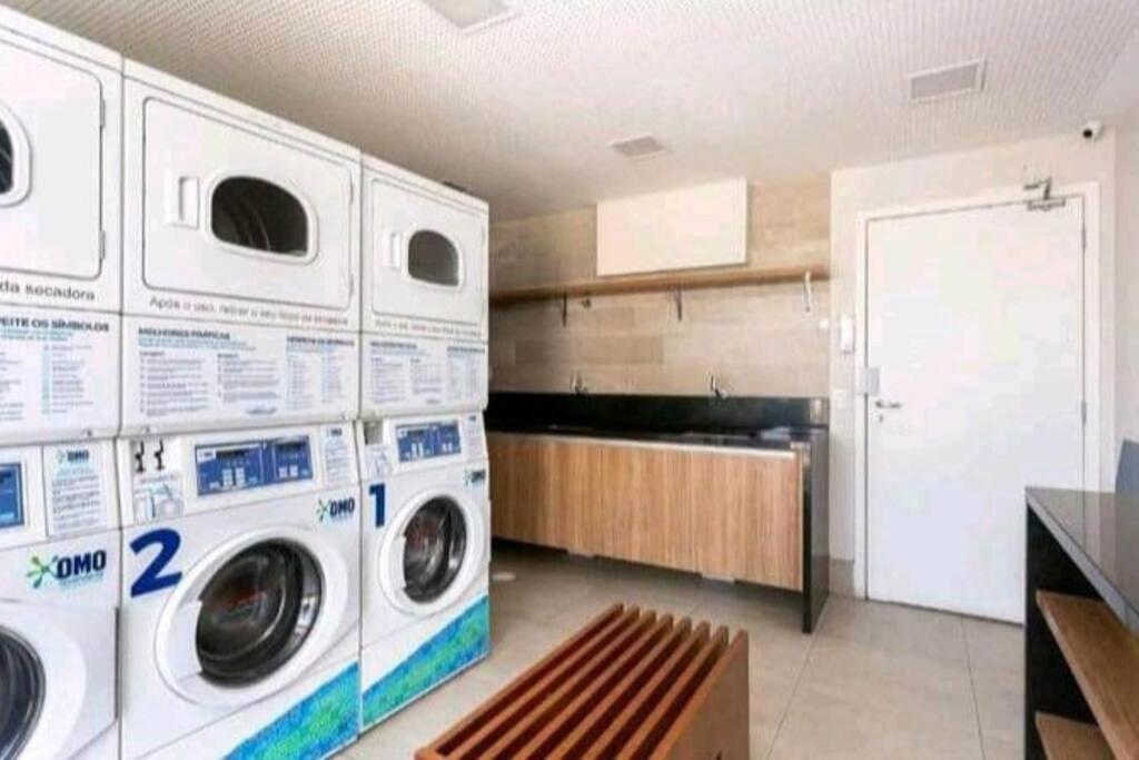 Studio Flex Com Garagem E Piscina No Centro De Sp Σάο Πάολο Εξωτερικό φωτογραφία